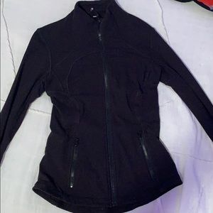 Black LuLu Lemon exercise jacket.
